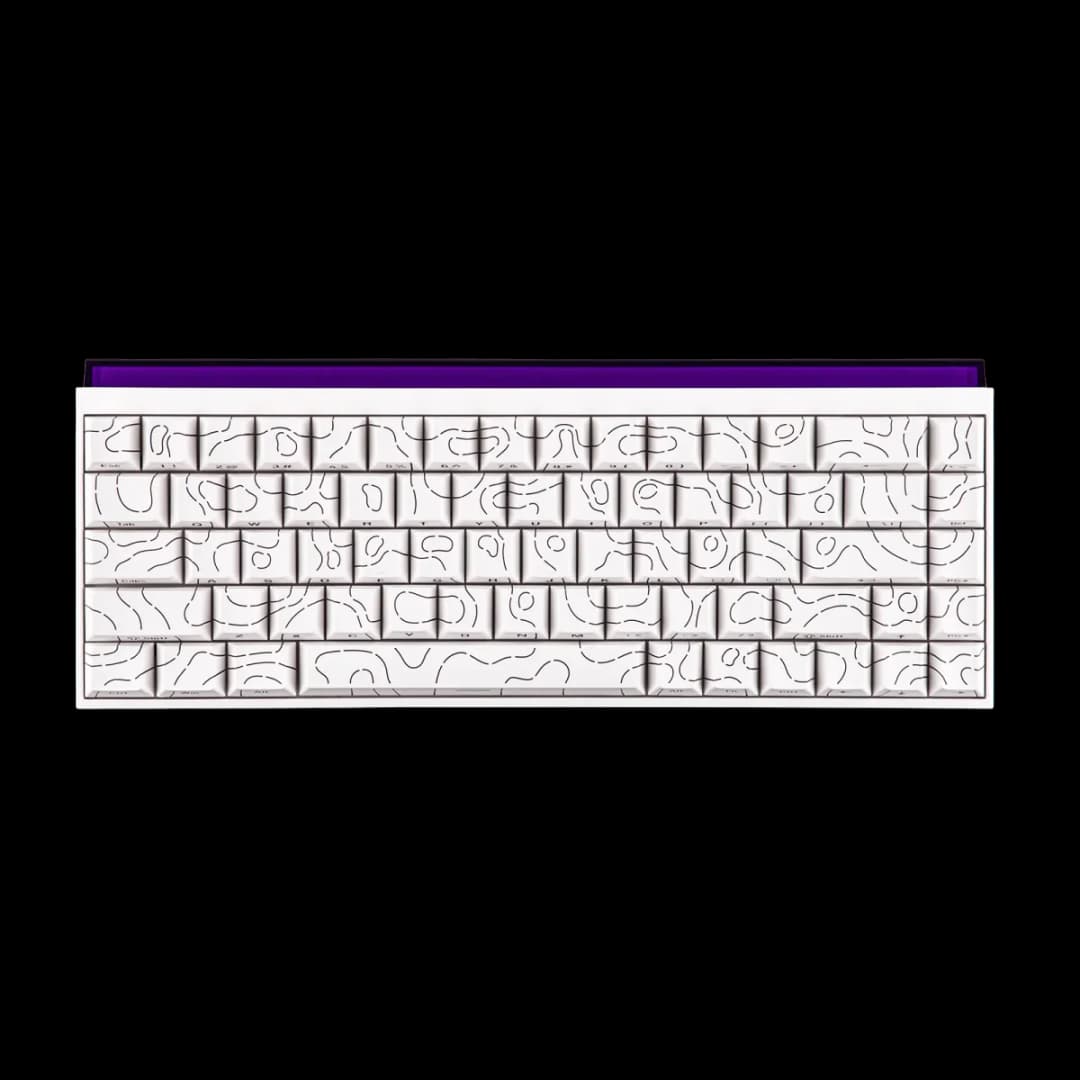 Ajazz Nacodex NK68 - White Contour