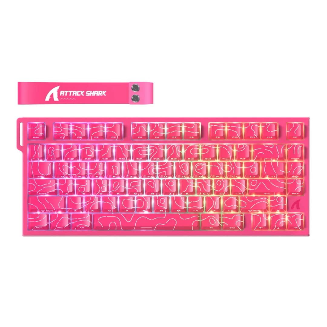 Attack Shark R82 HE - Pink Contour